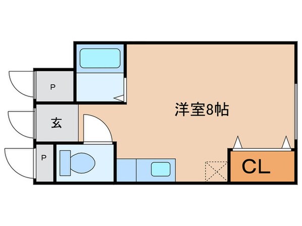 生江マンションの物件間取画像